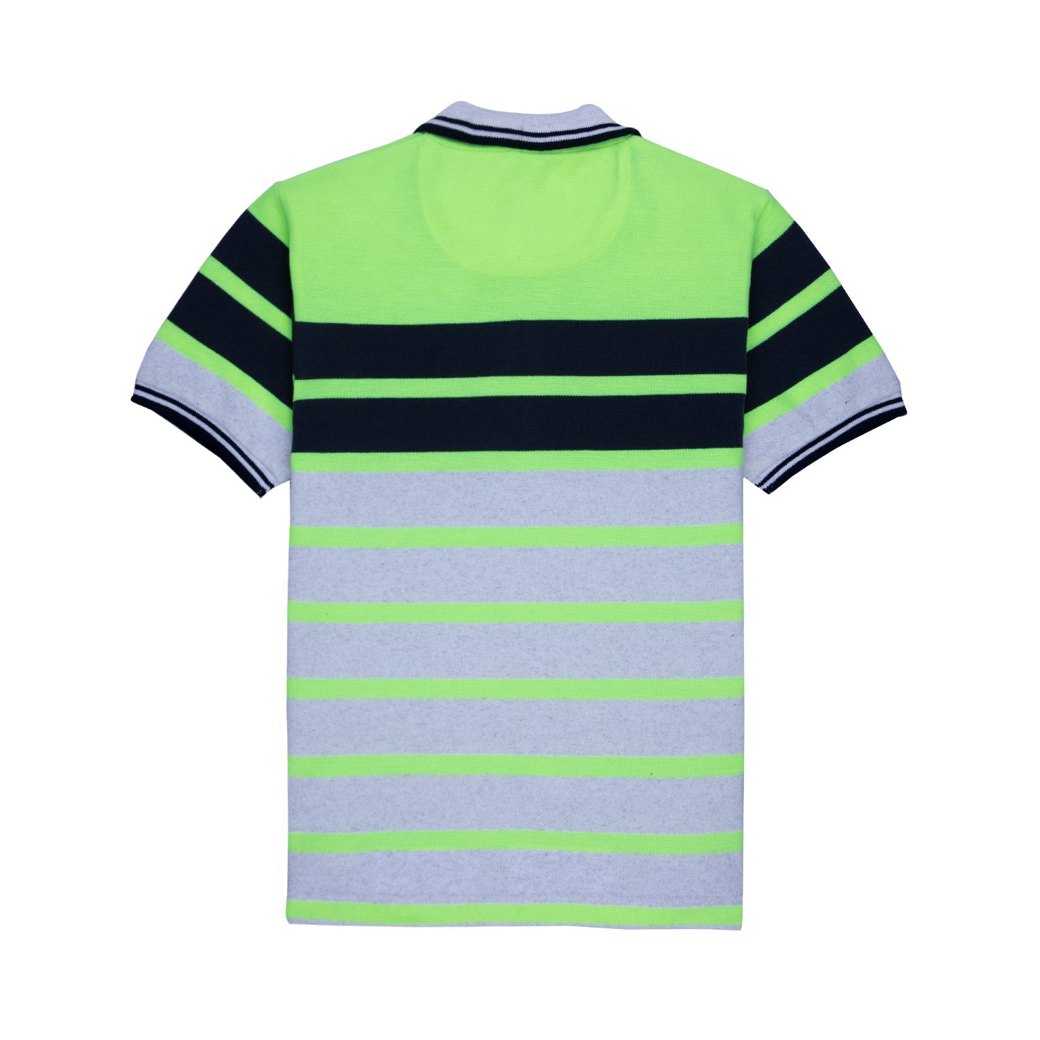 Kids Striped Polo T-shirt