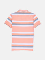 Boys Striped Polo T-shirt