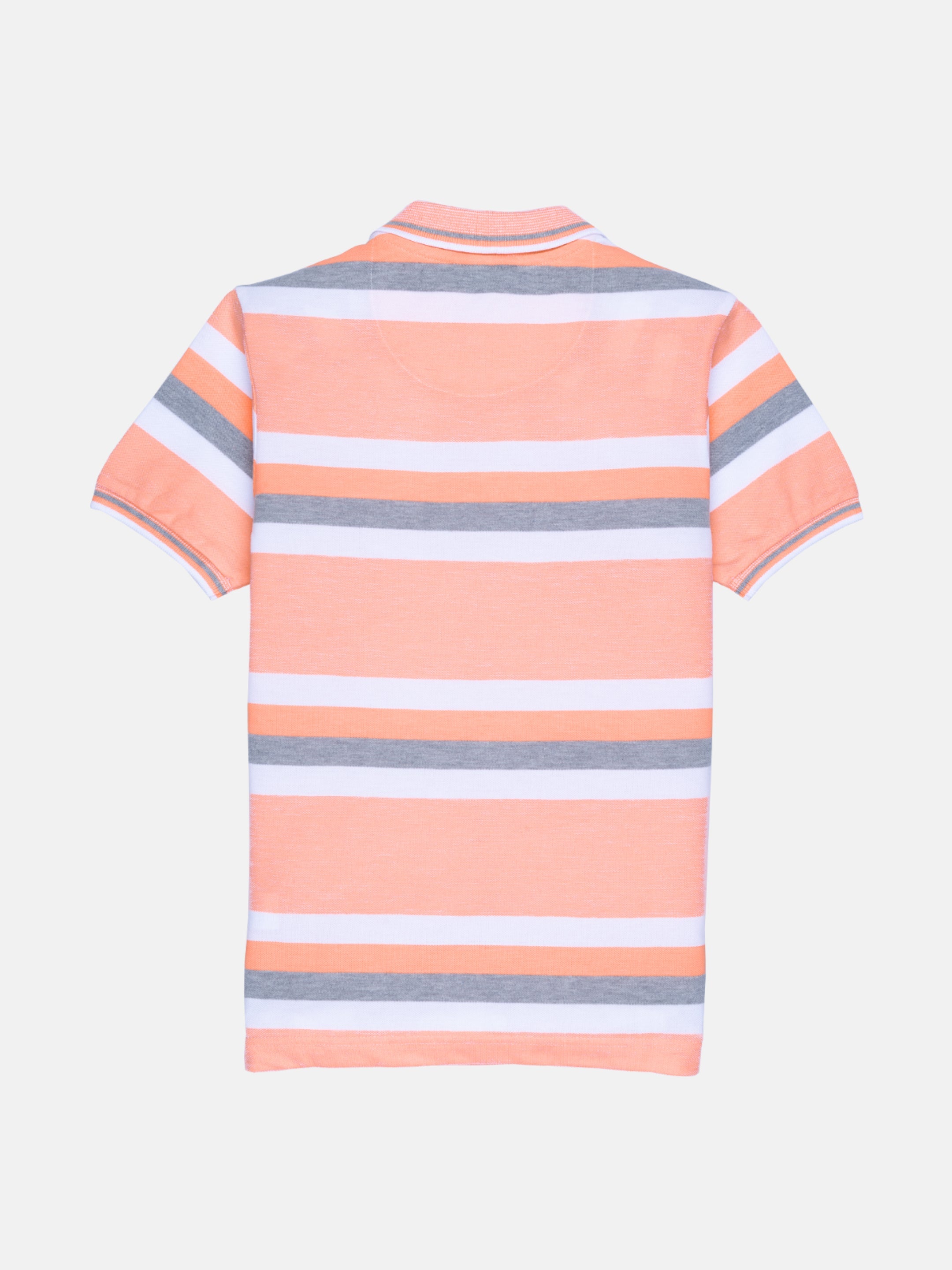 Boys Striped Polo T-shirt