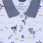 Kids Printed Polo T-shirt