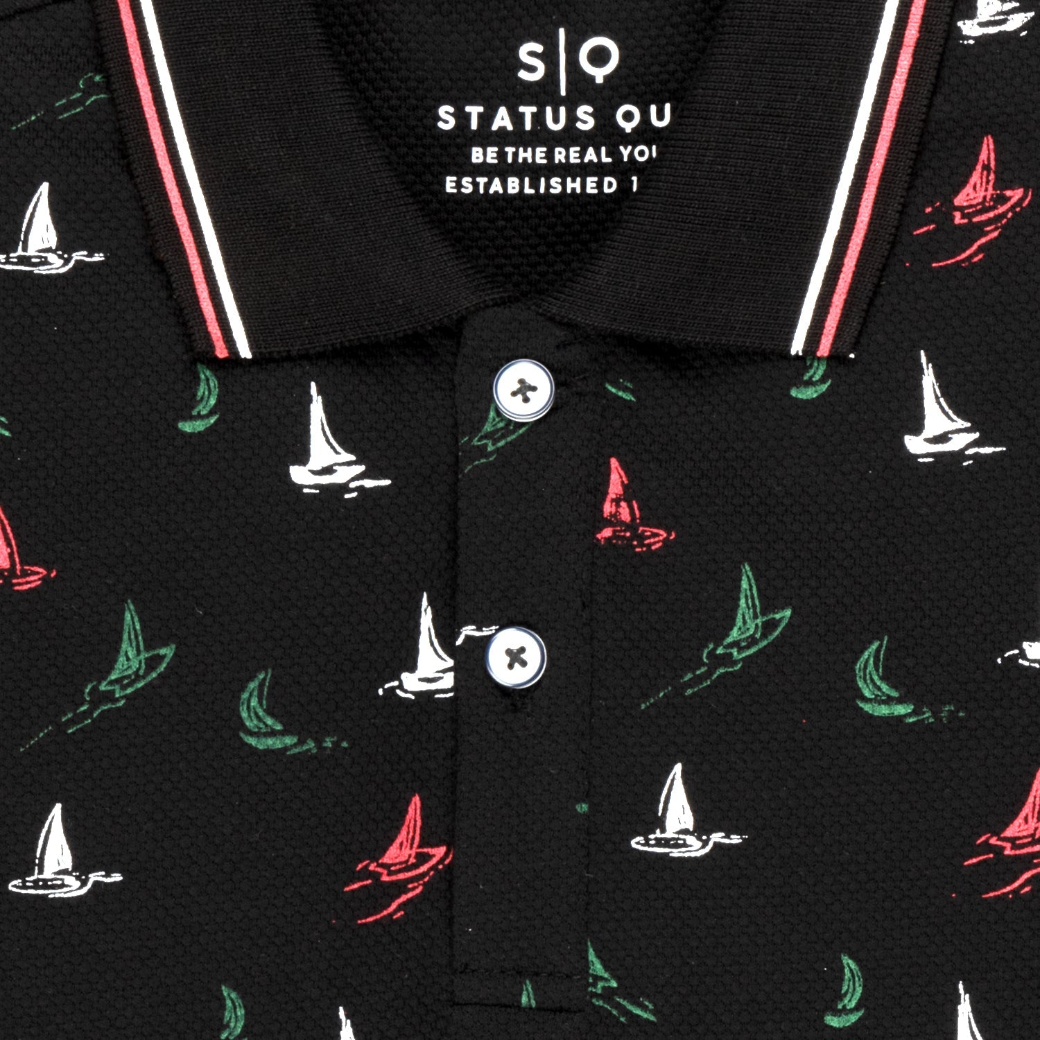 Boys All Over Printed Polo T-shirt