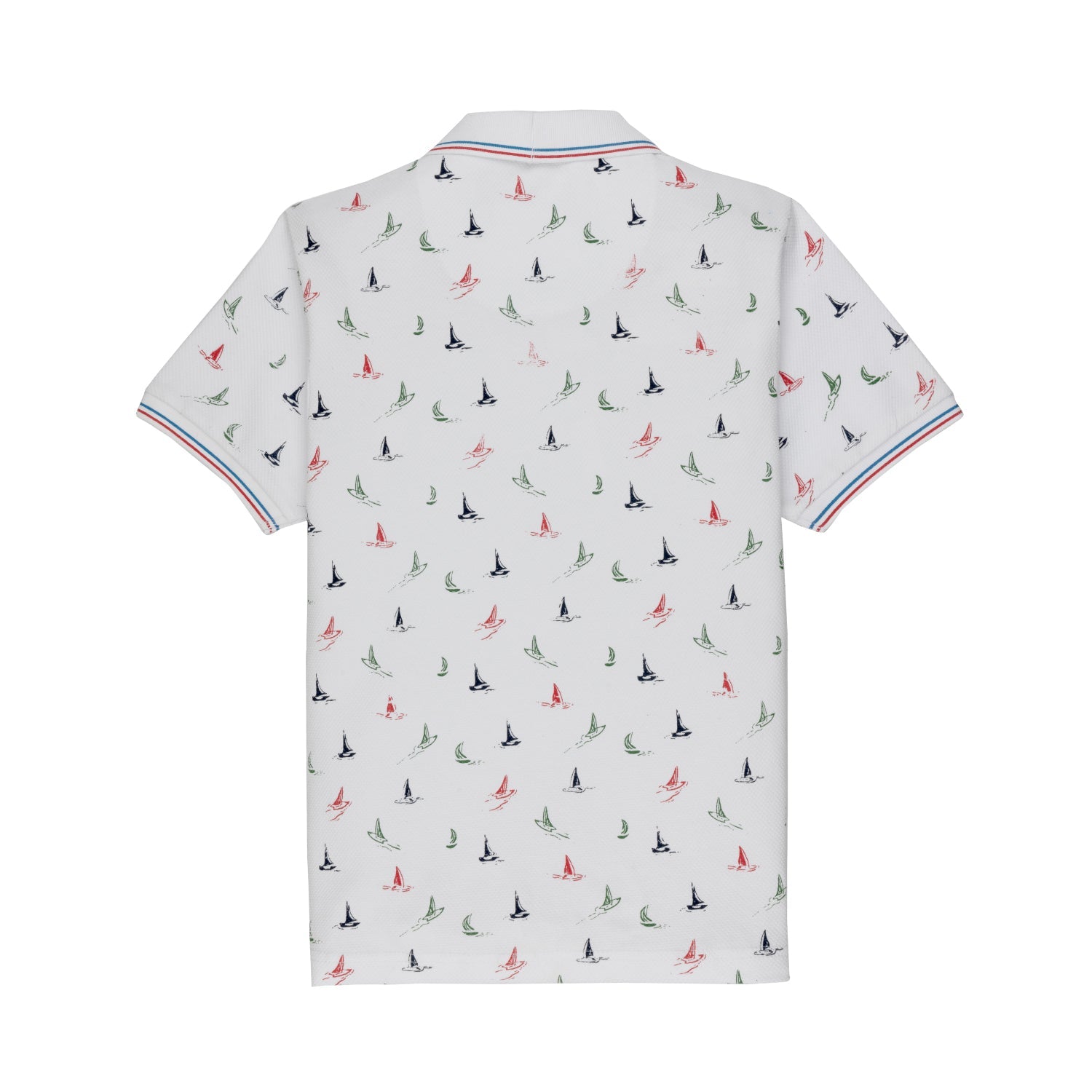 Boys All Over Printed Polo T-shirt