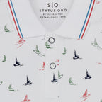 Boys All Over Printed Polo T-shirt