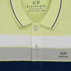 Boys Striped Polo T-shirt