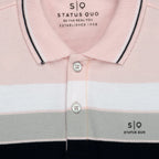 Boys Striped Polo T-shirt