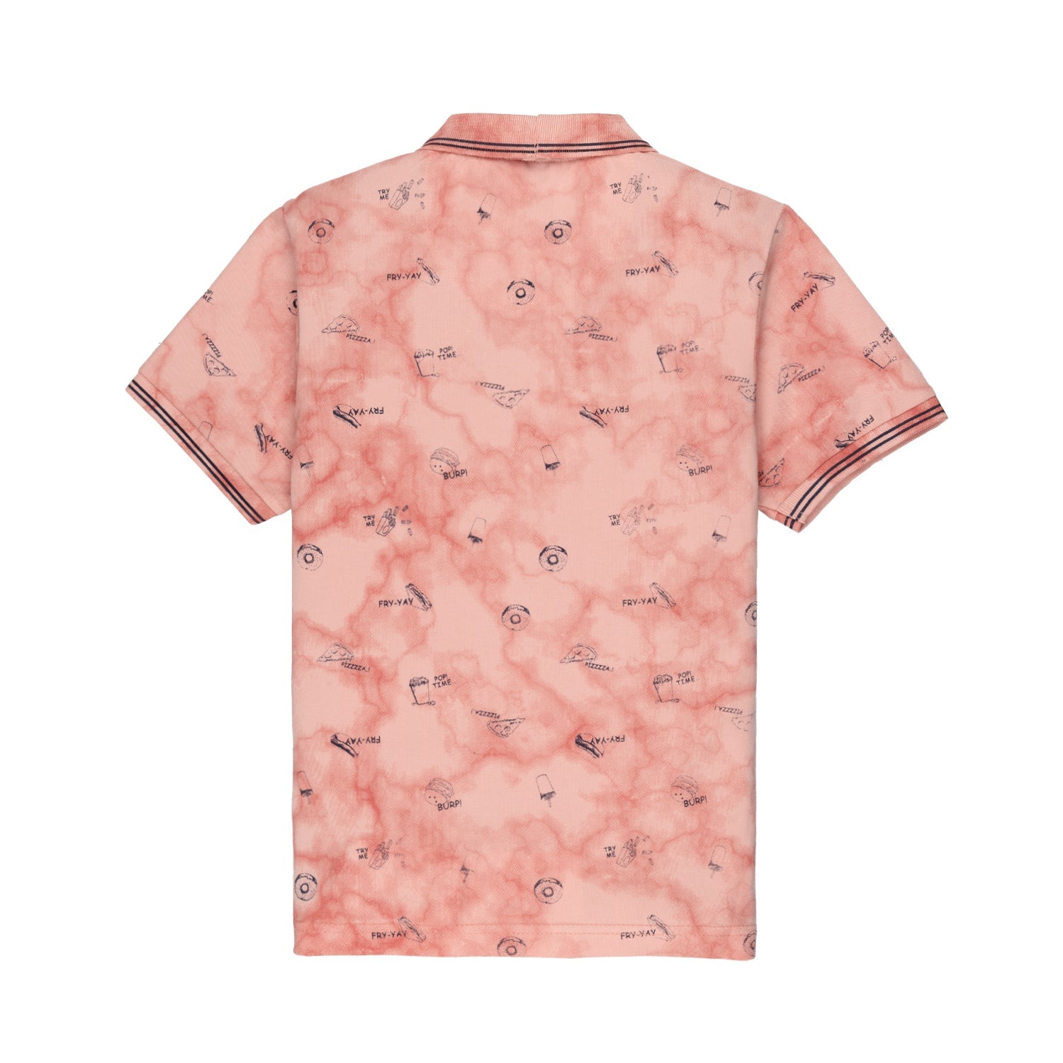 Boys All Over Printed Polo T-shirt Secondary image