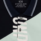 Boys Colourblock Polo T-shirt