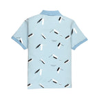 Boys All Over Printed Polo T-shirt