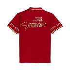 Boys Printed Polo T-shirt