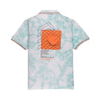 Boy's All Over Printed Polo T-shirt