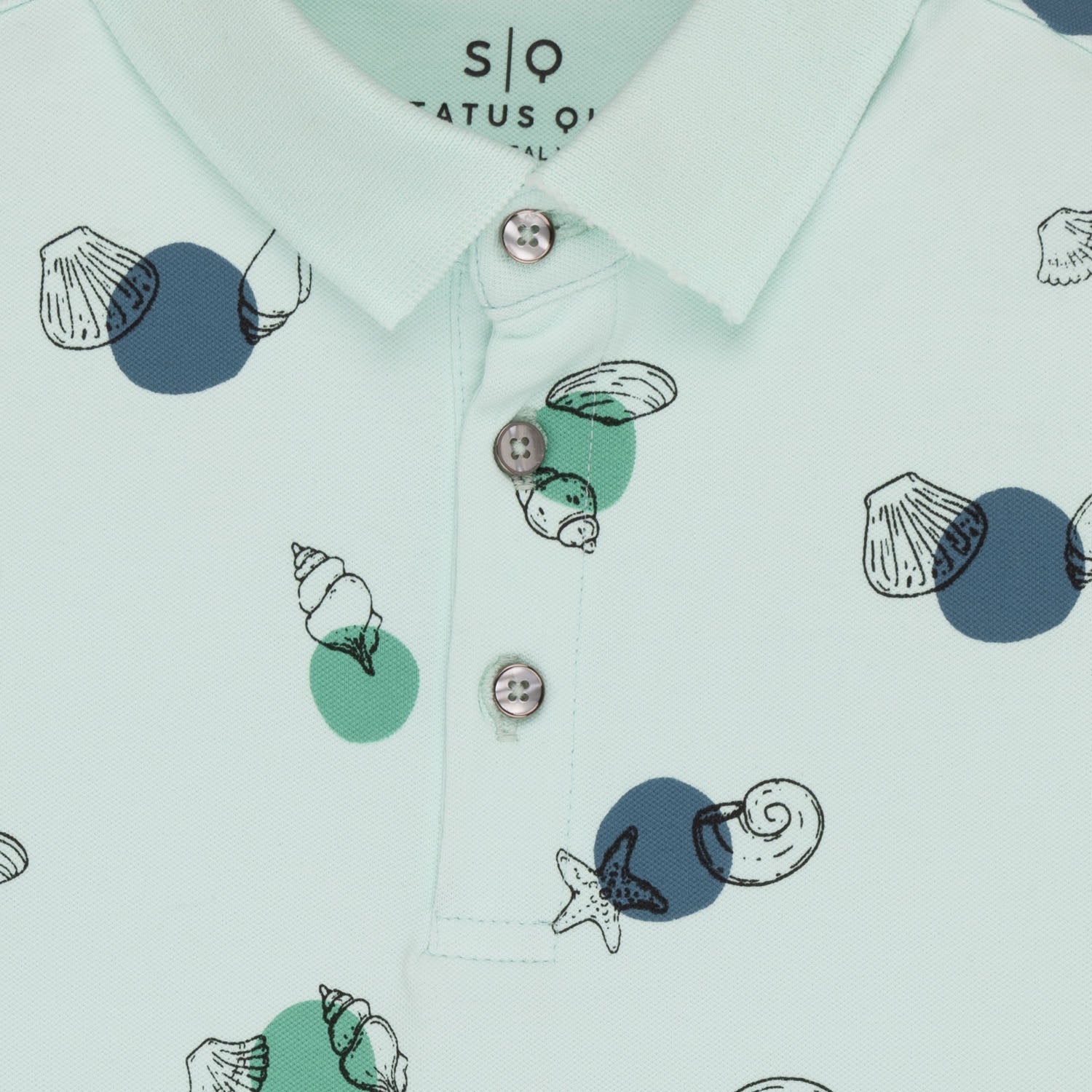 Boys All Over Printed Polo T-Shirt