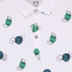 Boys All Over Printed Polo T-Shirt
