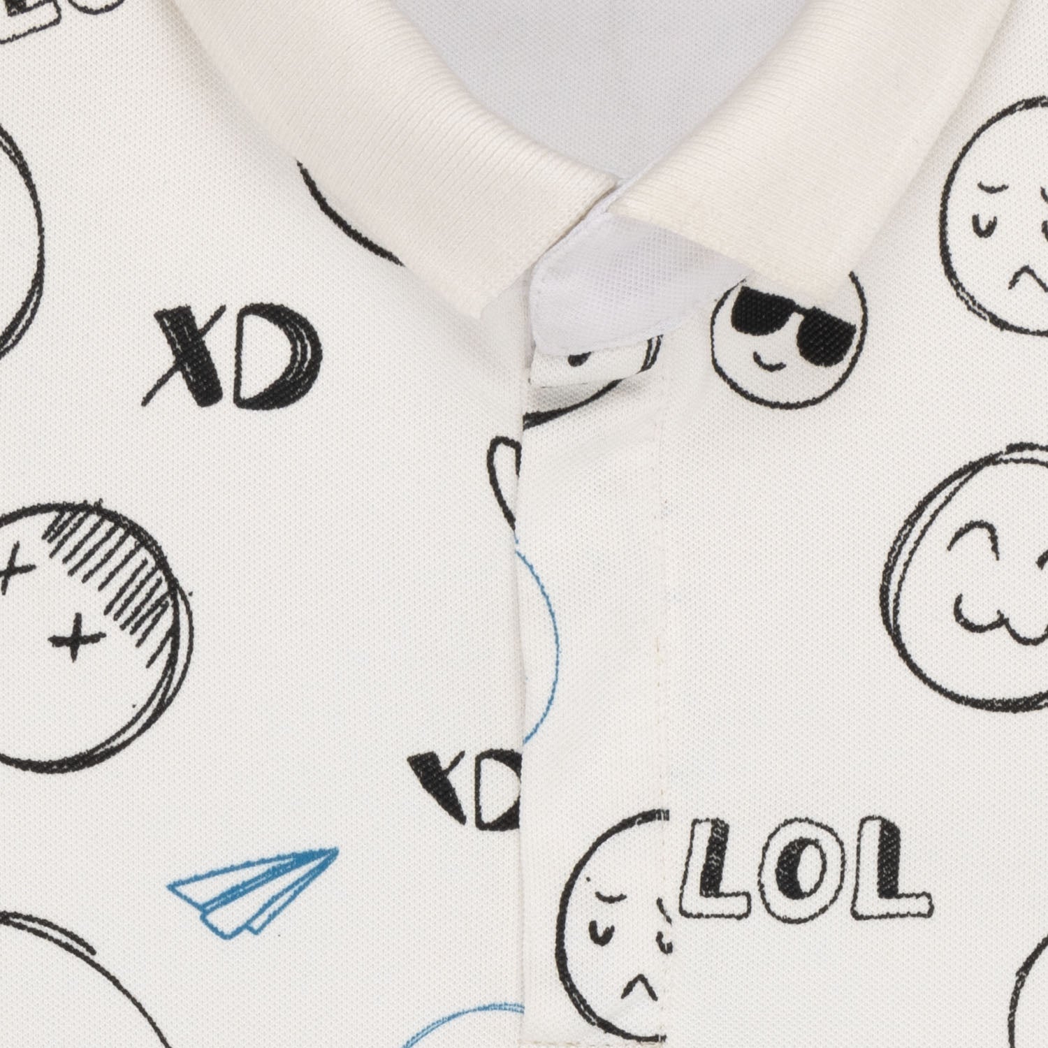 Boys All Over Printed Polo T-Shirt