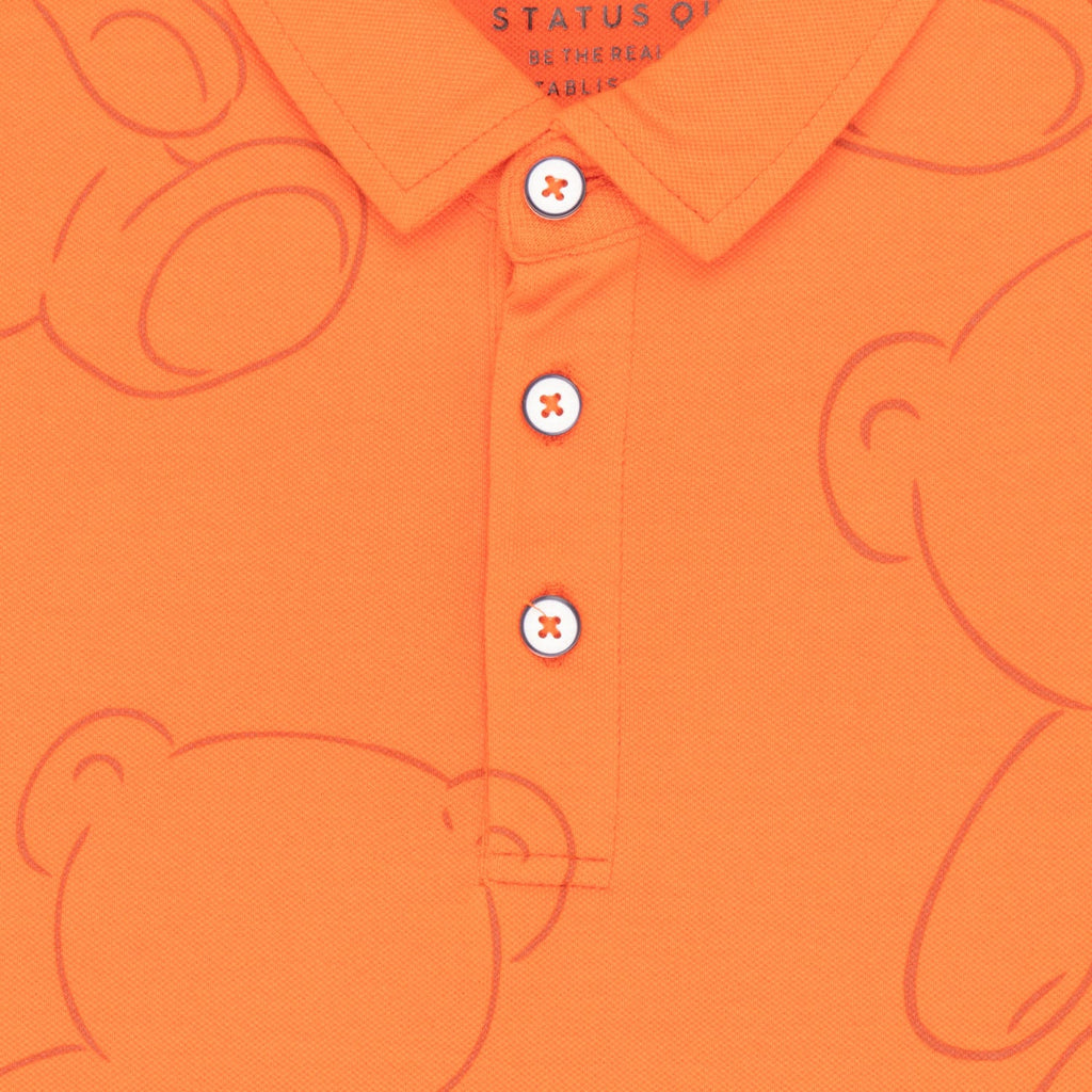 Boys All Over Printed Polo T-Shirt
