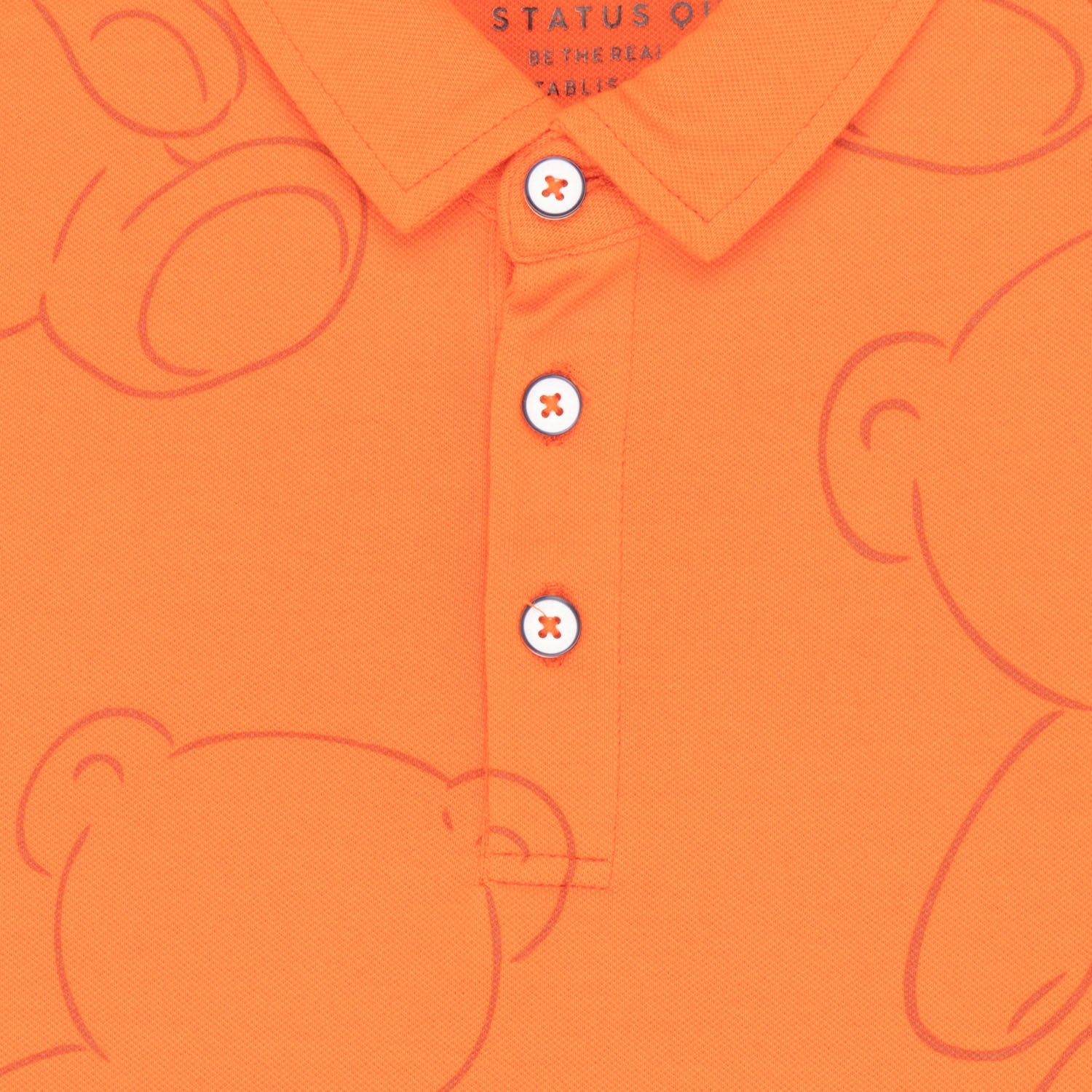 Boys All Over Printed Polo T-Shirt