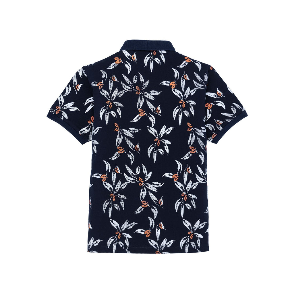 Boys All Over Printed Polo T-Shirt