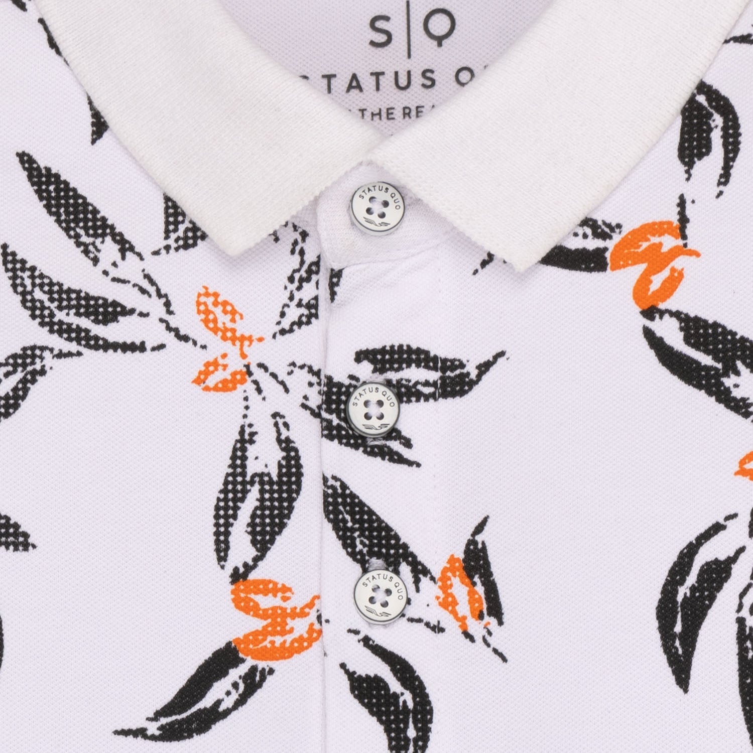 Boys All Over Printed Polo T-Shirt