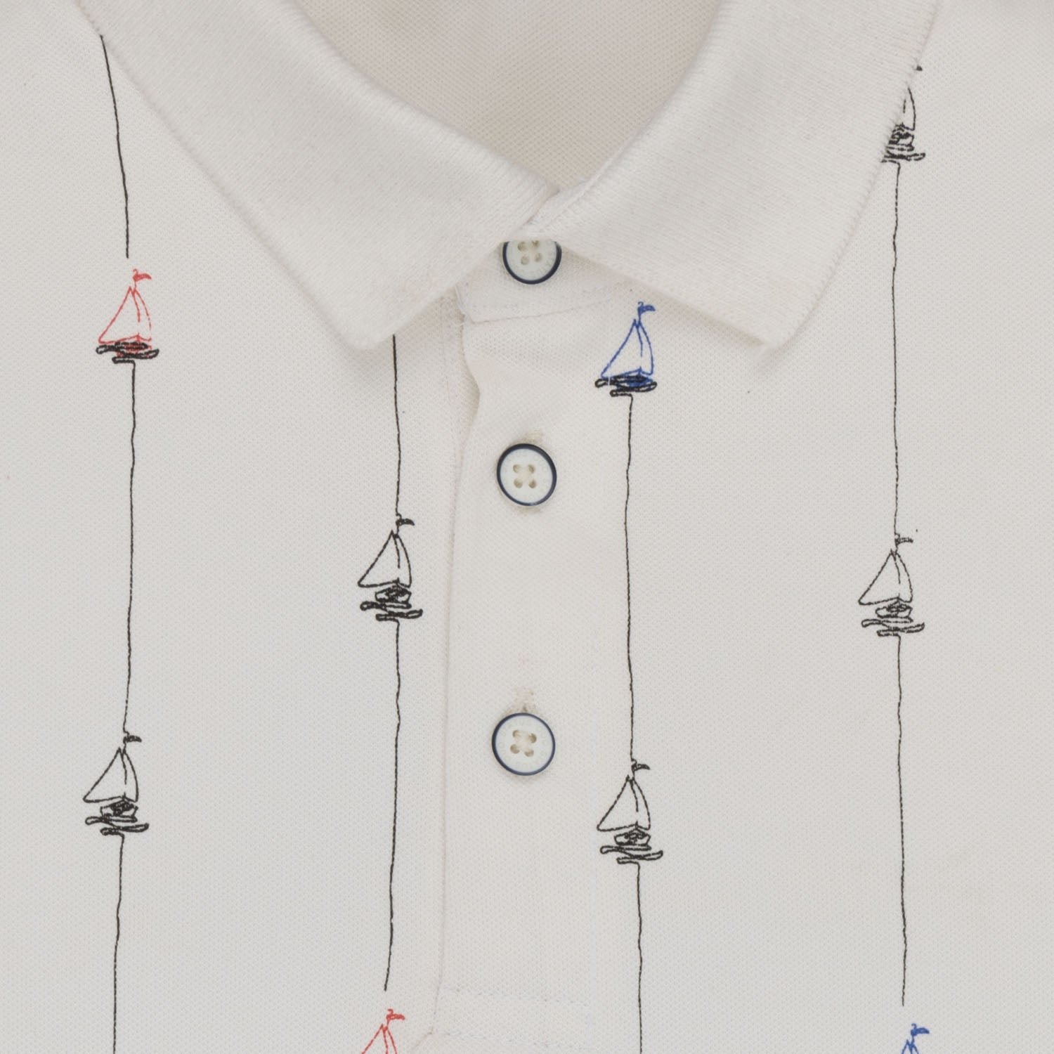 Boys All Over Printed Polo T-Shirt