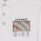 Boys Back Printed Polo T-Shirt
