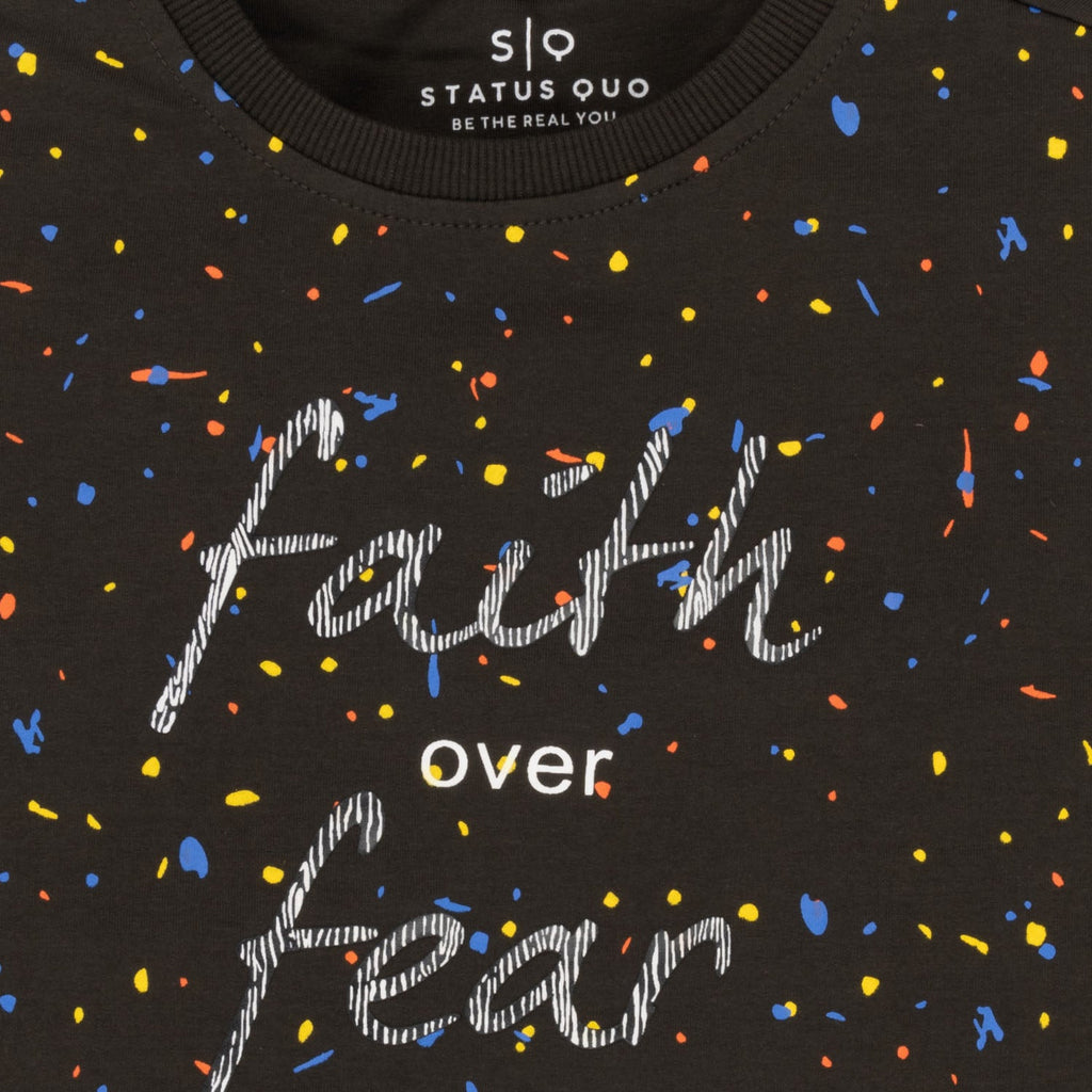 Boys All Over Printed Lightweight Sweatshirt