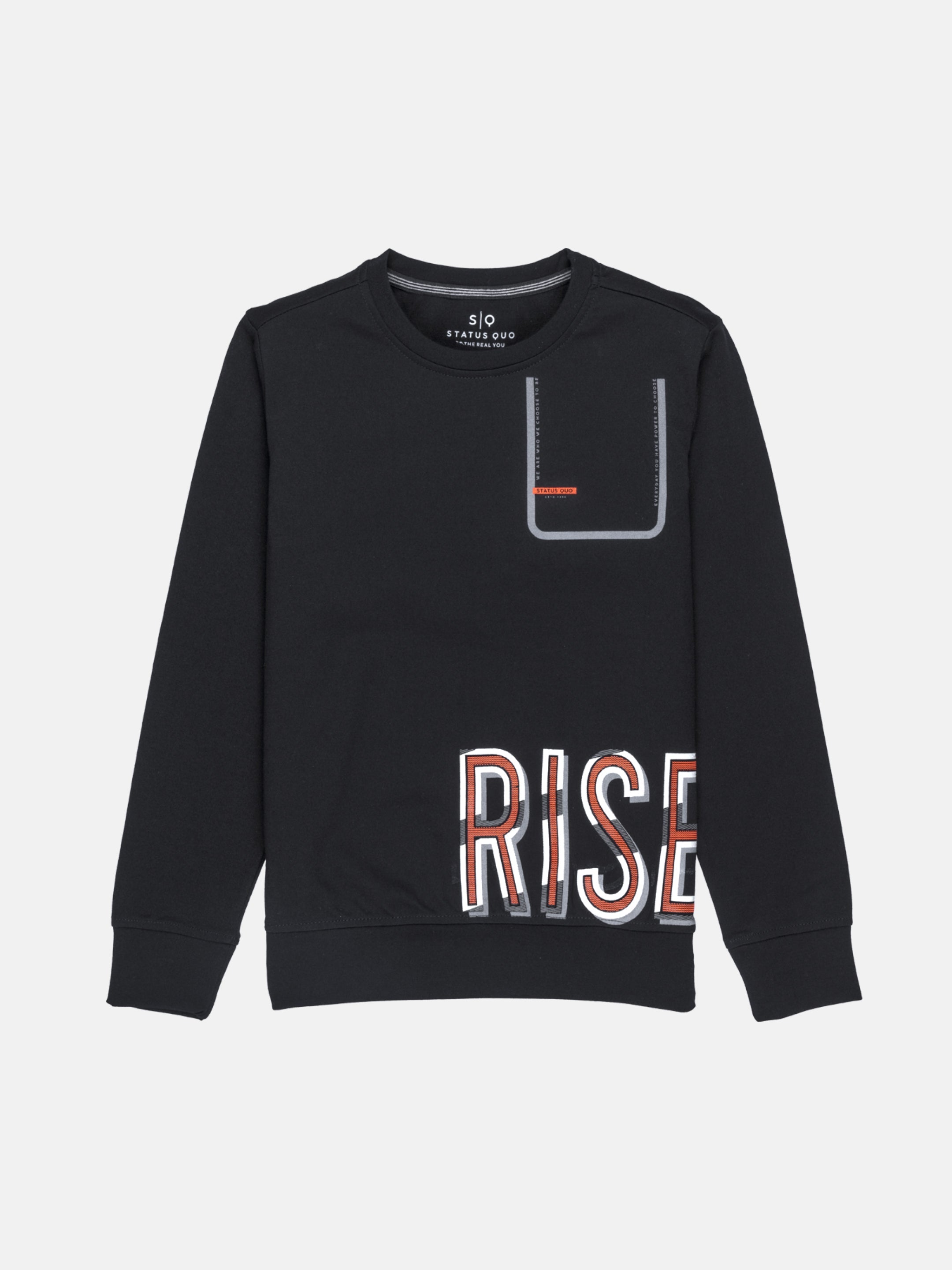 round neck sweatshirt for boys Main image