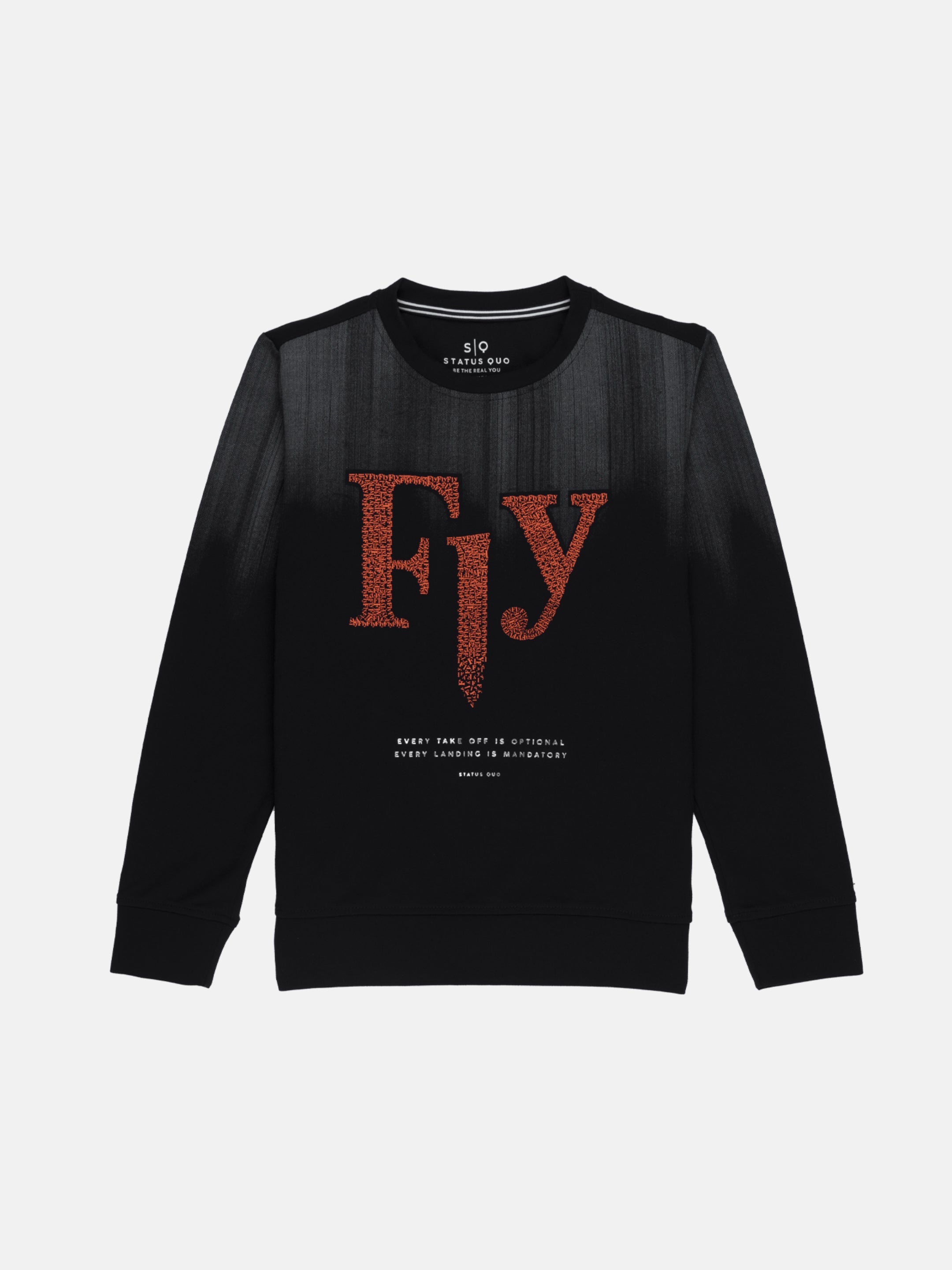 round neck sweatshirt for boys Main image