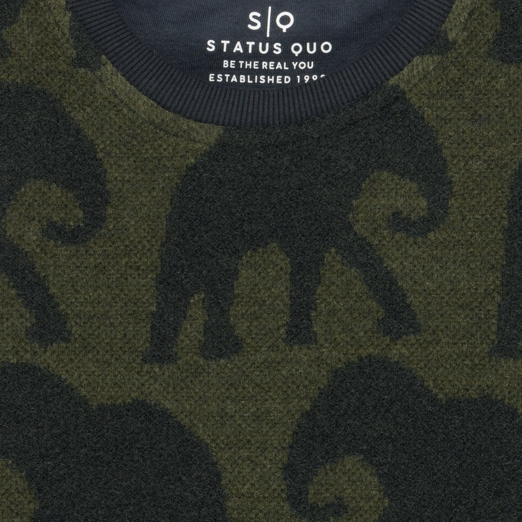 Boys Jacquard Lightweight Sweatshirt