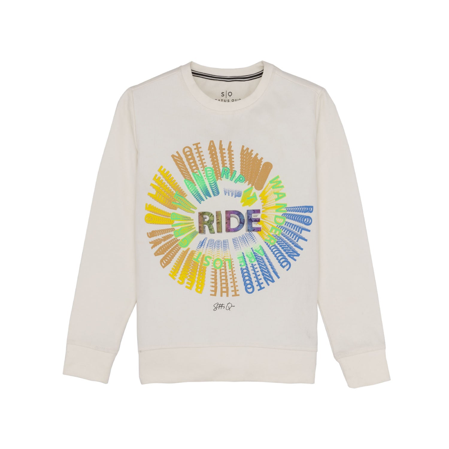 Status Quo |Boys Lightweight Sweatshirt - 4, 6, 8, 10, 12, 14, 16 Main image