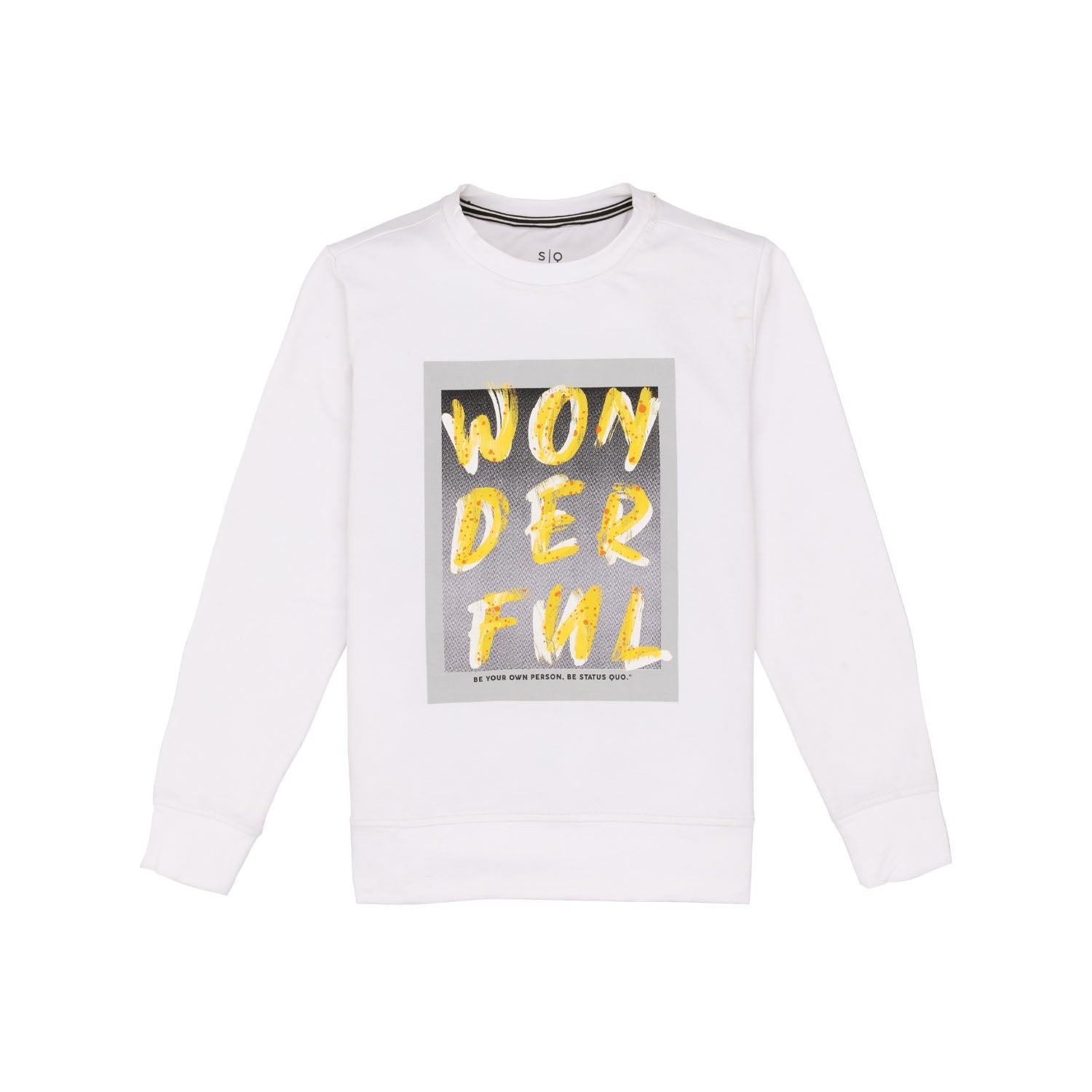 Status Quo |Boys Lightweight Sweatshirt - 4, 6, 8, 10, 12, 14, 16 Main image