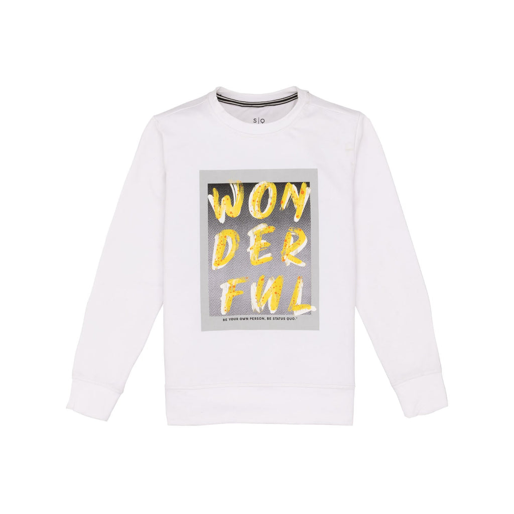 Status Quo |Boys Lightweight Sweatshirt - 4, 6, 8, 10, 12, 14, 16