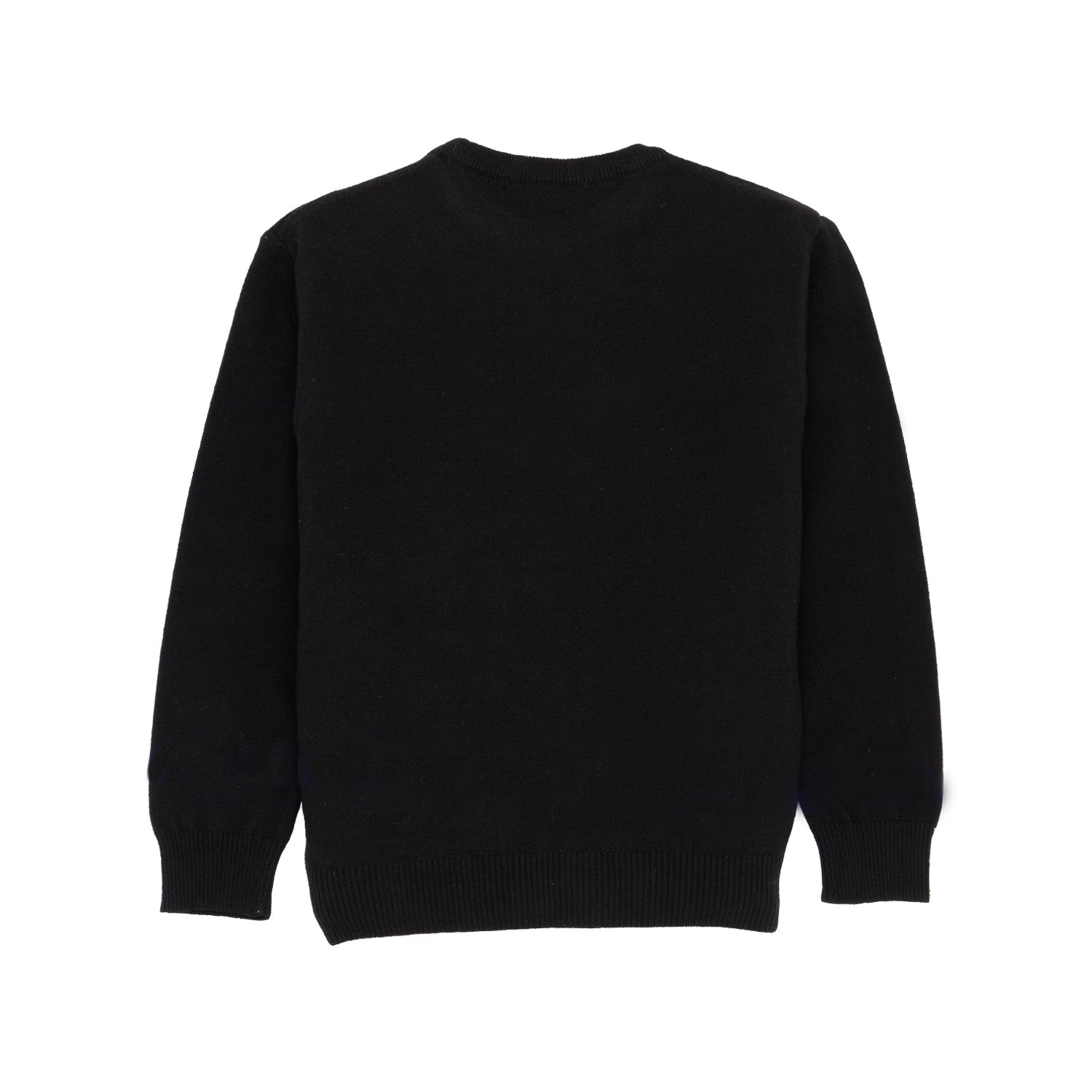 Boys Checkered Round Neck Sweater Secondary image