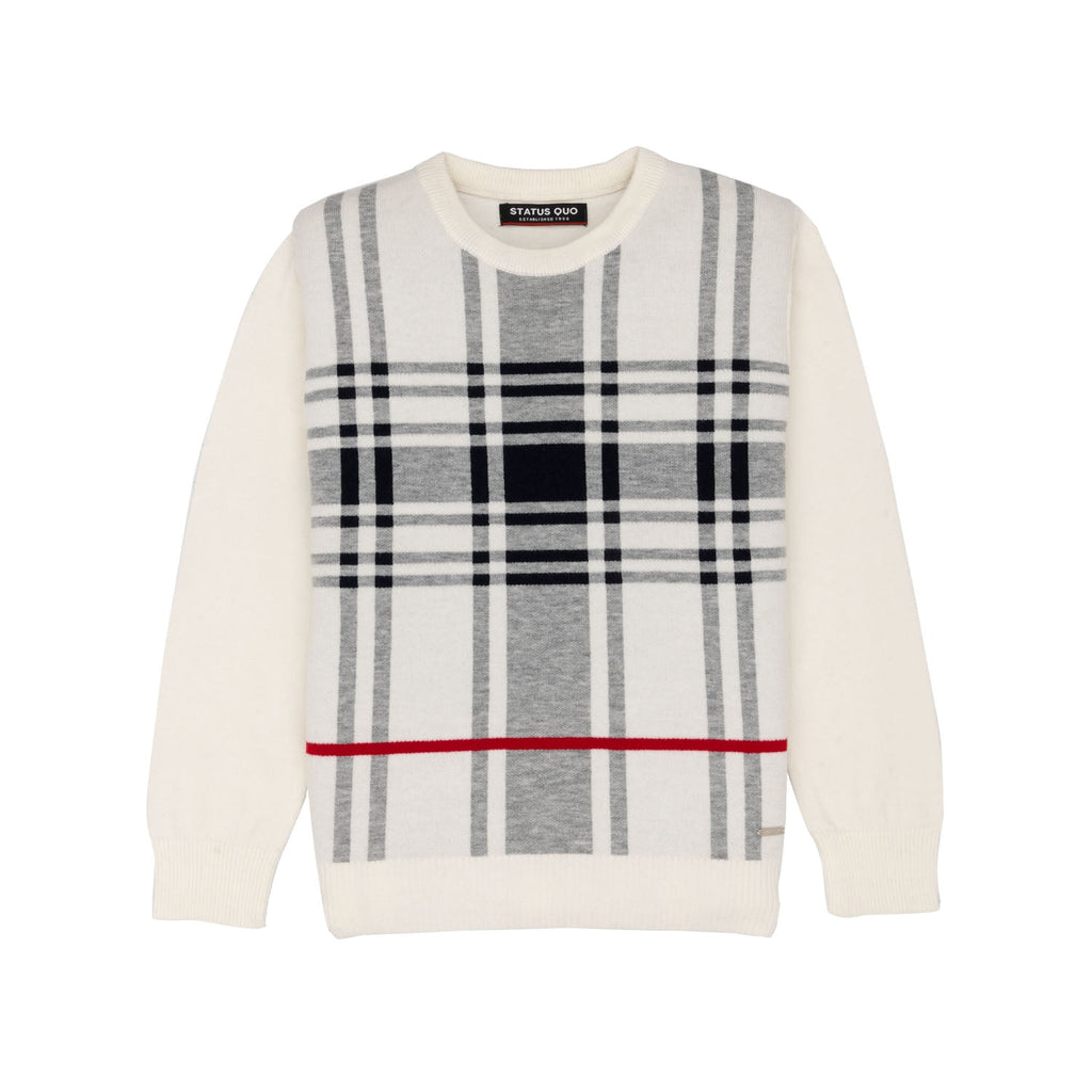Status Quo |Boys Regular Fit Sweater - 4, 6, 8, 10, 12, 14, 16