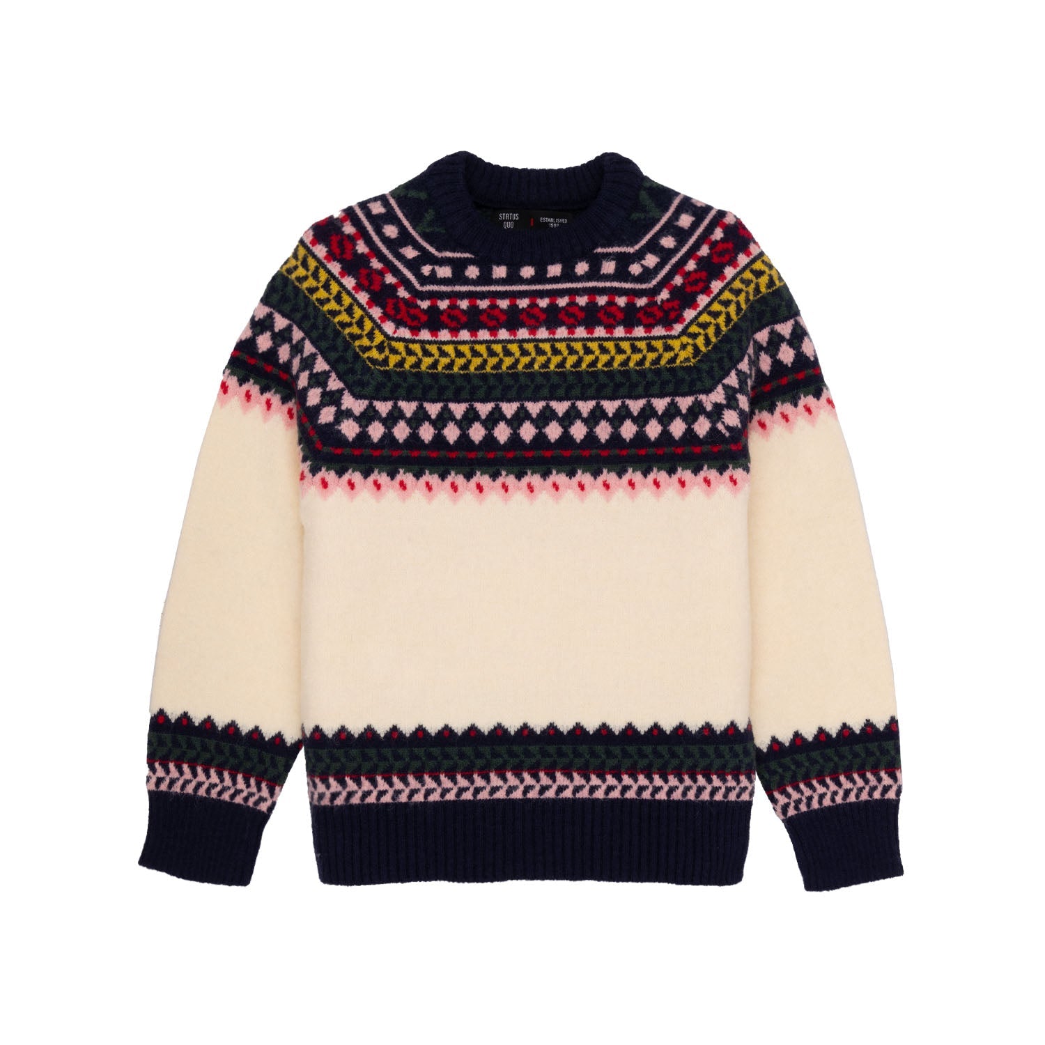 jacquard sweater for boys