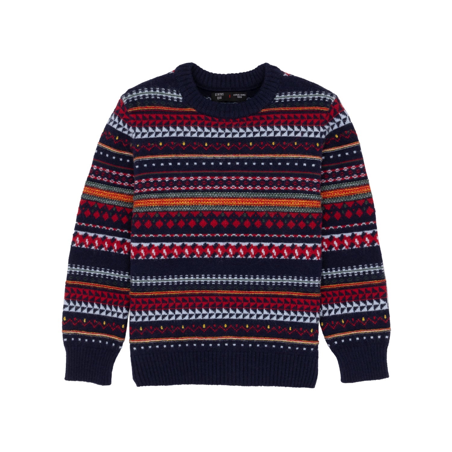 jacquard sweater for boys