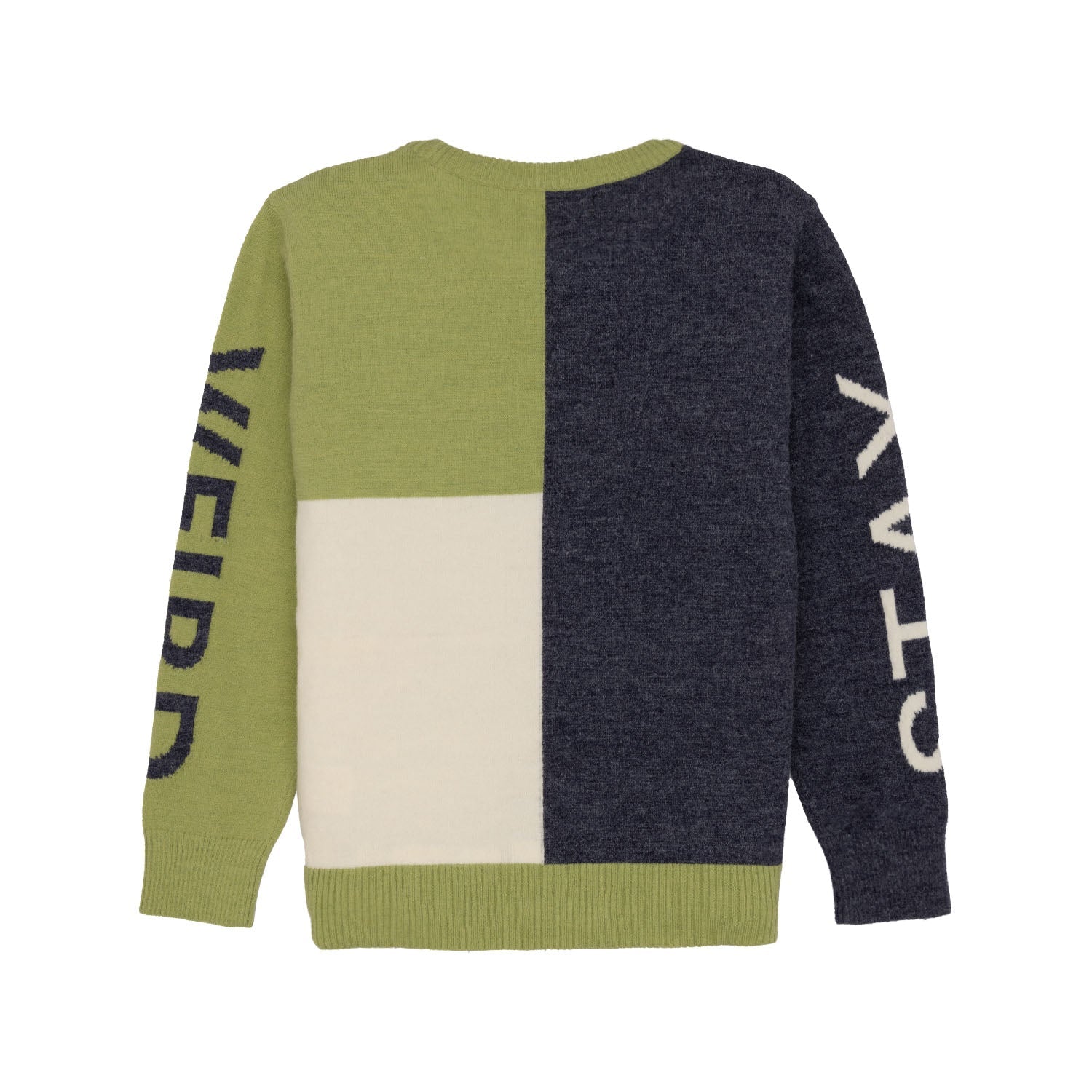 Boys Mix & Match Round Neck Sweater Secondary image