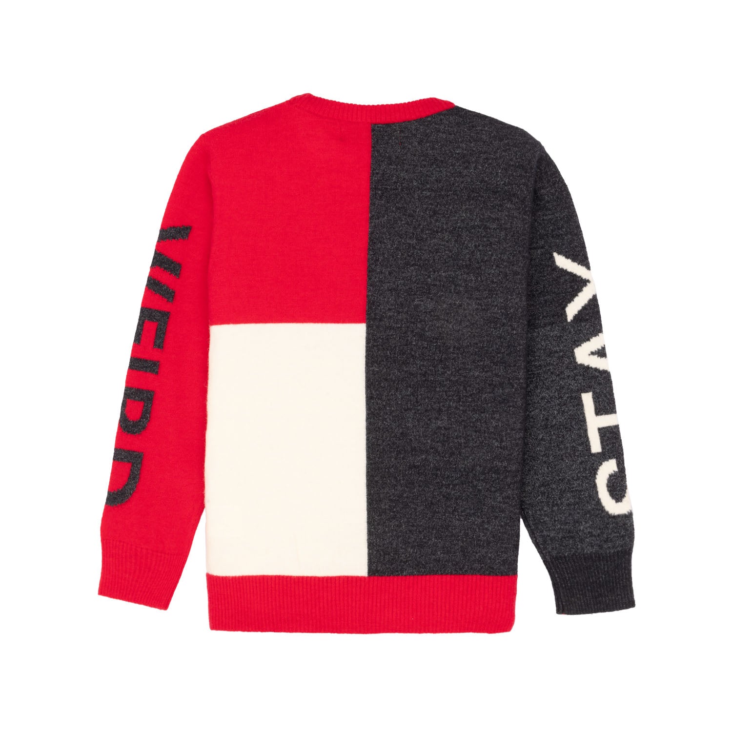 Boys Mix & Match Round Neck Sweater Secondary image