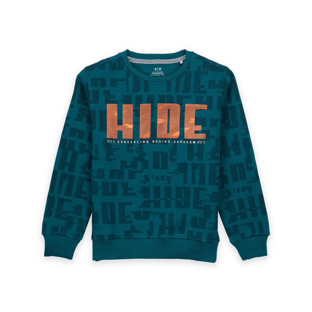 printed sweatshirt for boys