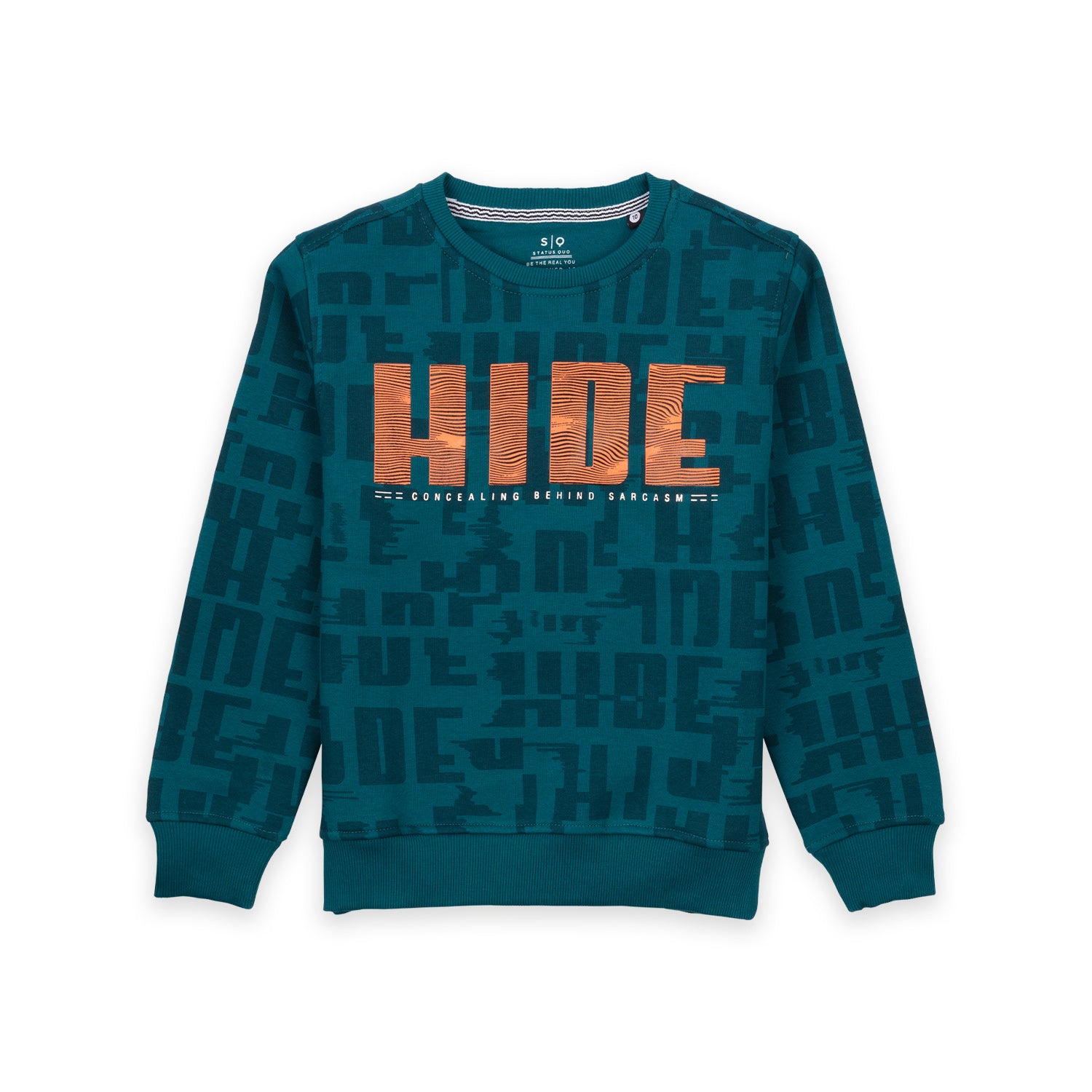 printed sweatshirt for boys