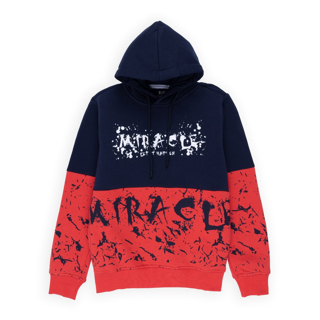 Kids Printed Hooded Sweatshirt