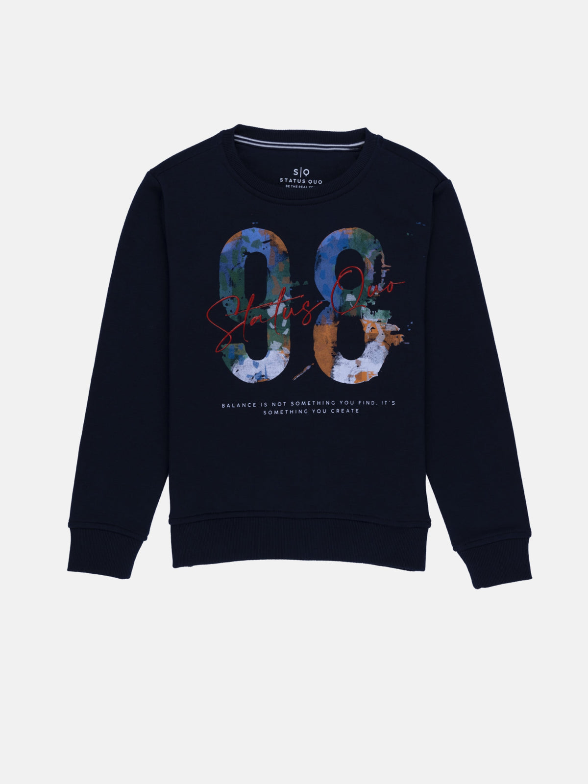 printed sweatshirt for boys Main image