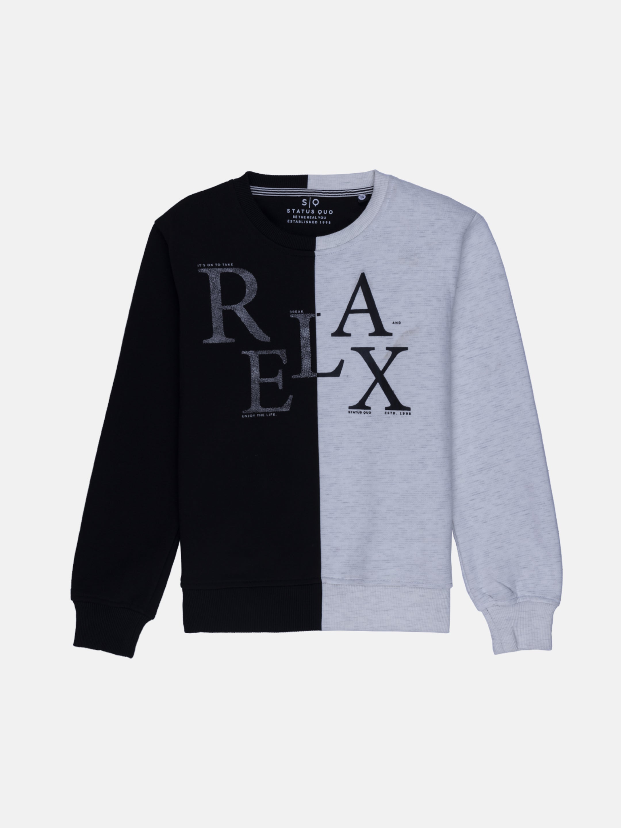 round neck sweatshirt for boys Main image