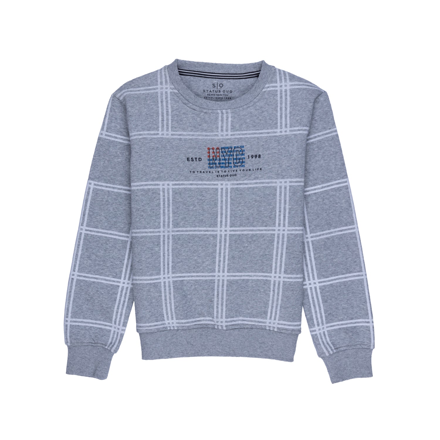 printed sweatshirt for boys Main image