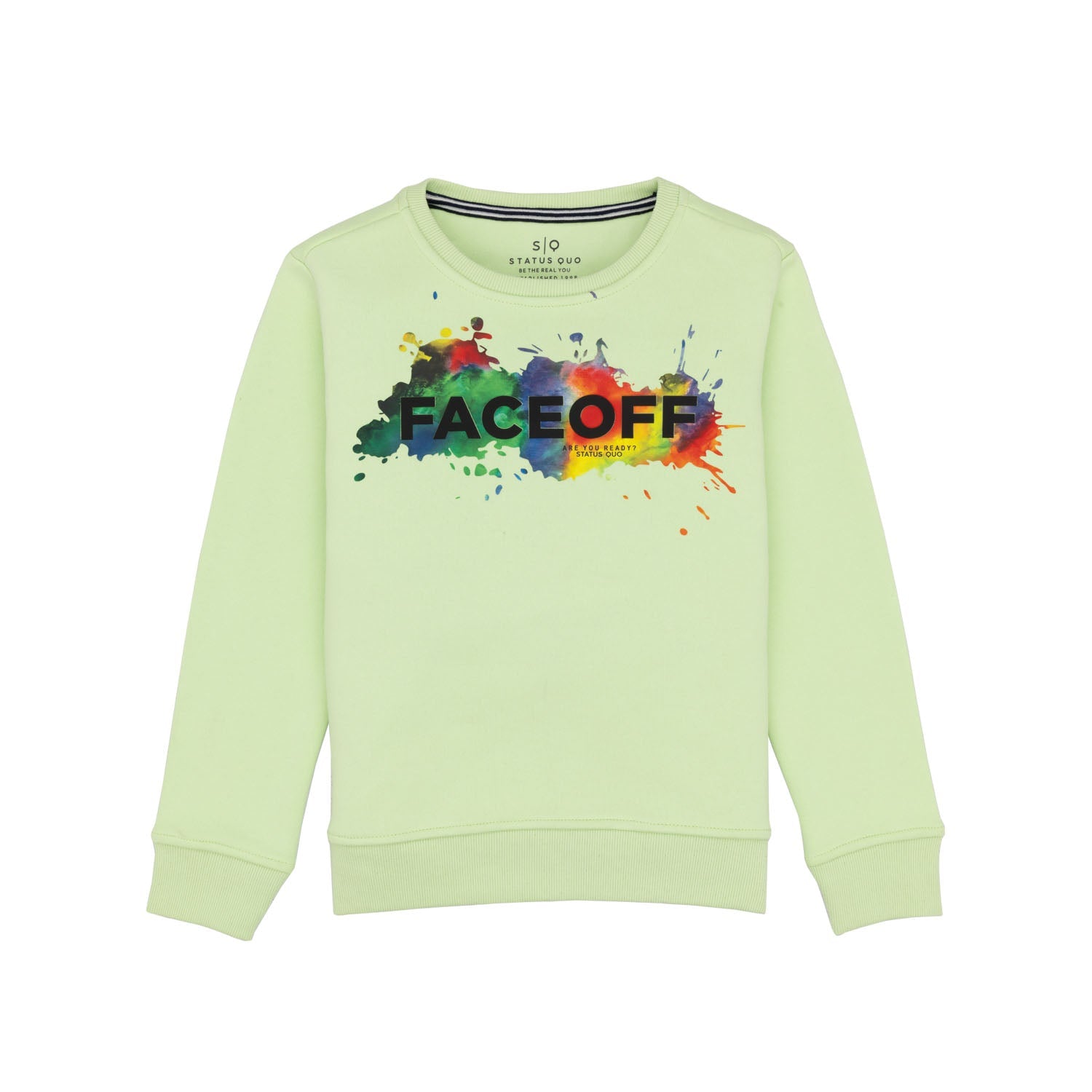 Status Quo |Boys Regular Fit Sweatshirt - 4, 6, 8, 10, 12, 14, 16