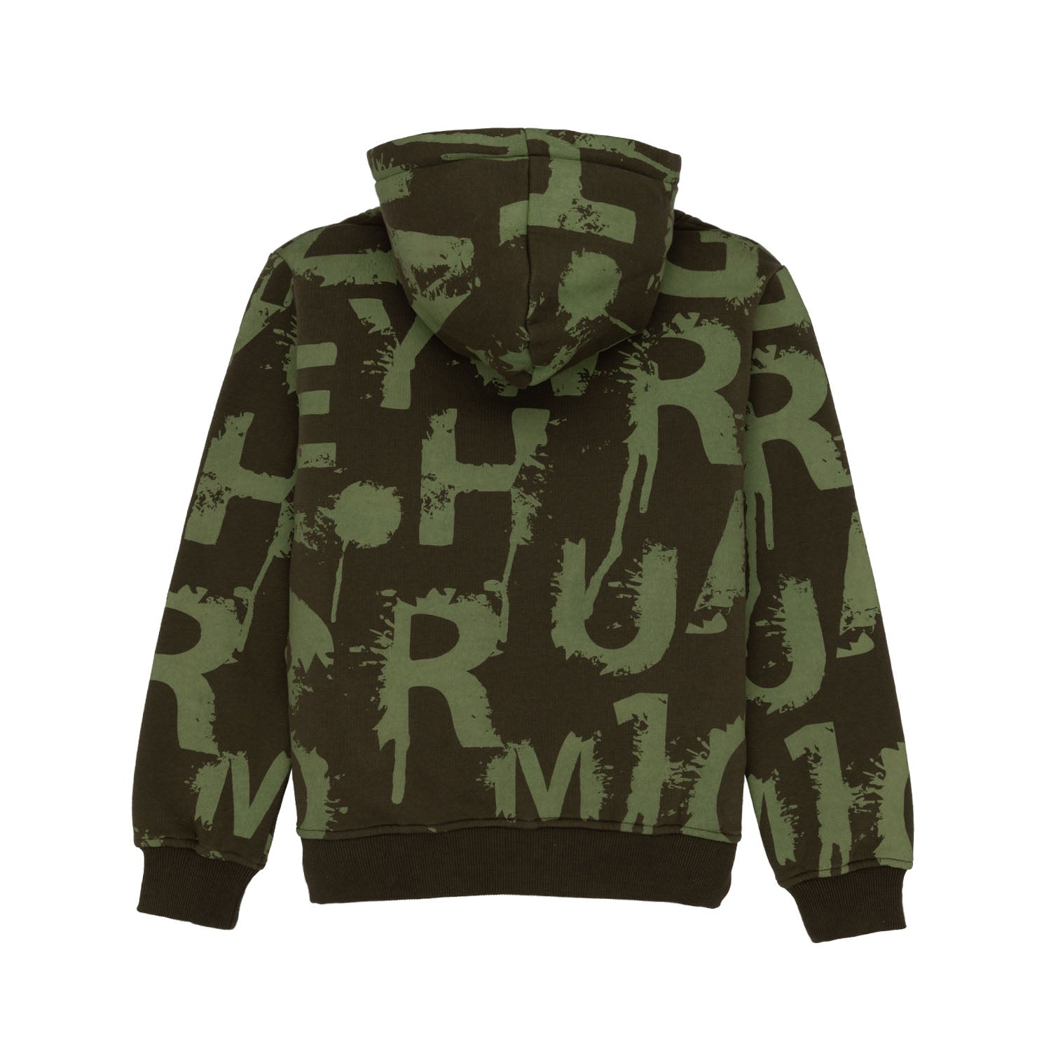 Boys Printed Sweatshirt With Hoodie