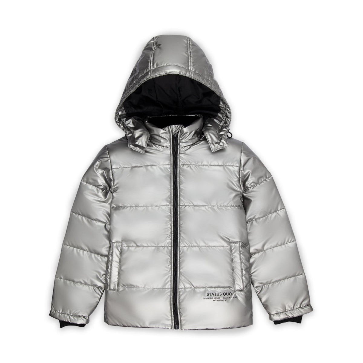 Quilted Jacket Kids Silver Jacket Buy Mode By Red Tape Kids Silver