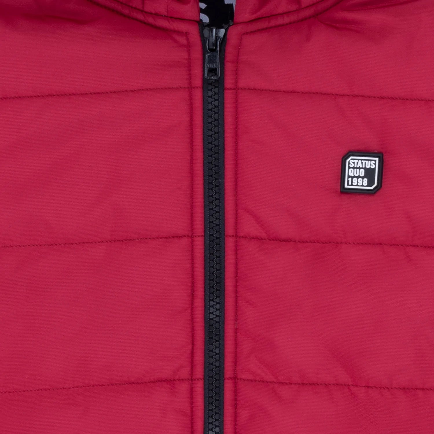 Kids Solid Quilted Jacket