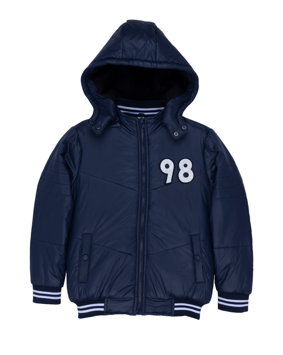 high neck jacket for boys Main image