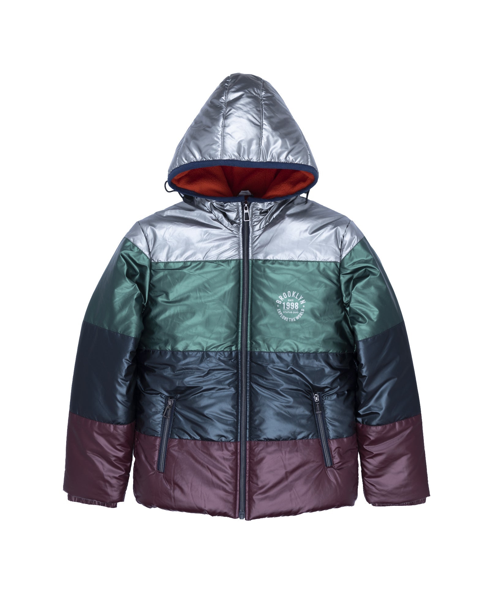 Status Quo |Kids Solid Regular Fit Jacket - 4, 6, 8, 10, 12, 14, 16 Main image