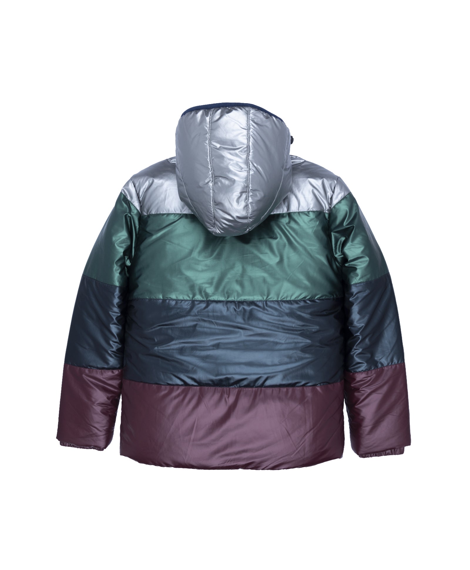 Boys Colour Blocking Hooded Jacket Secondary image