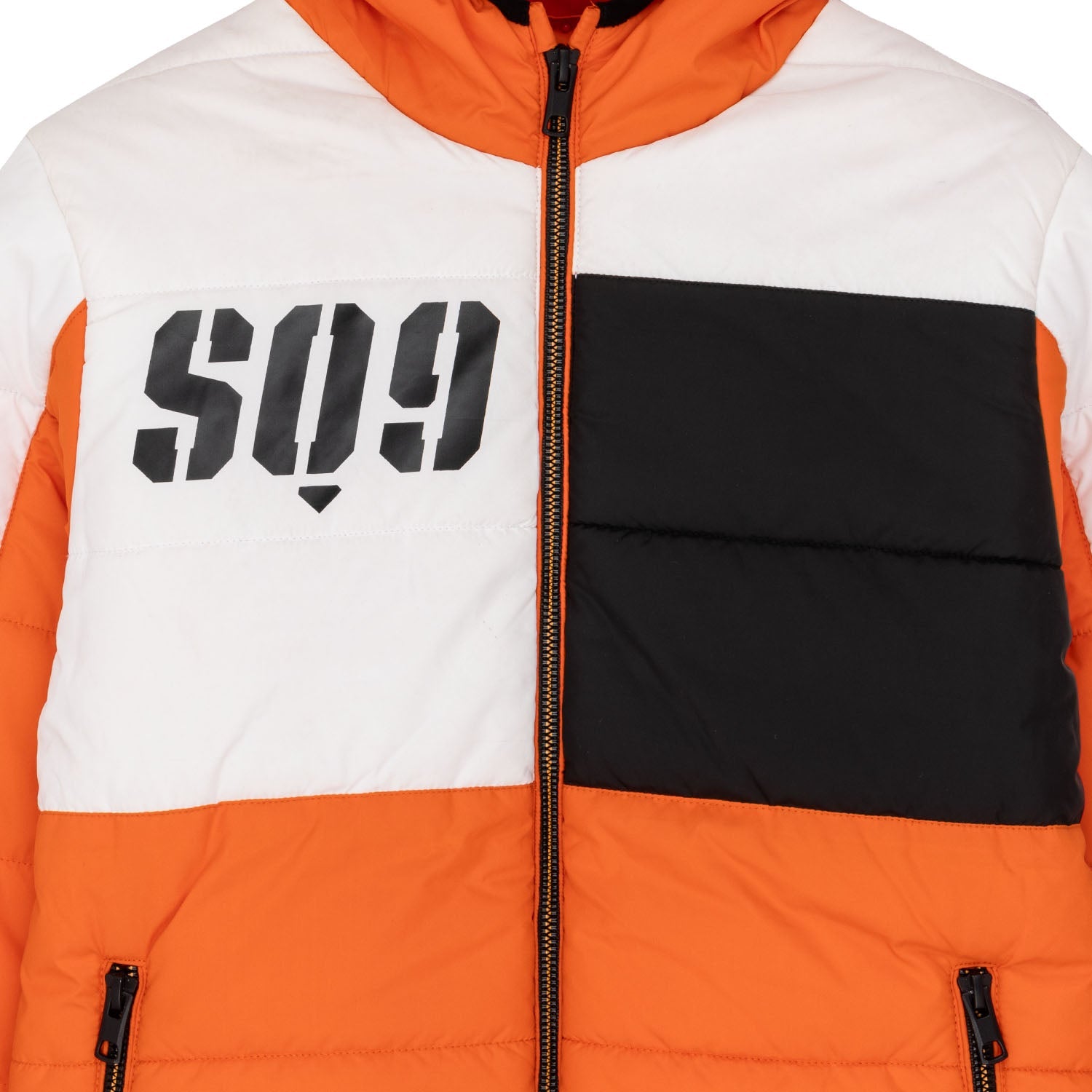 Boys Colourblocking Hooded Jacket